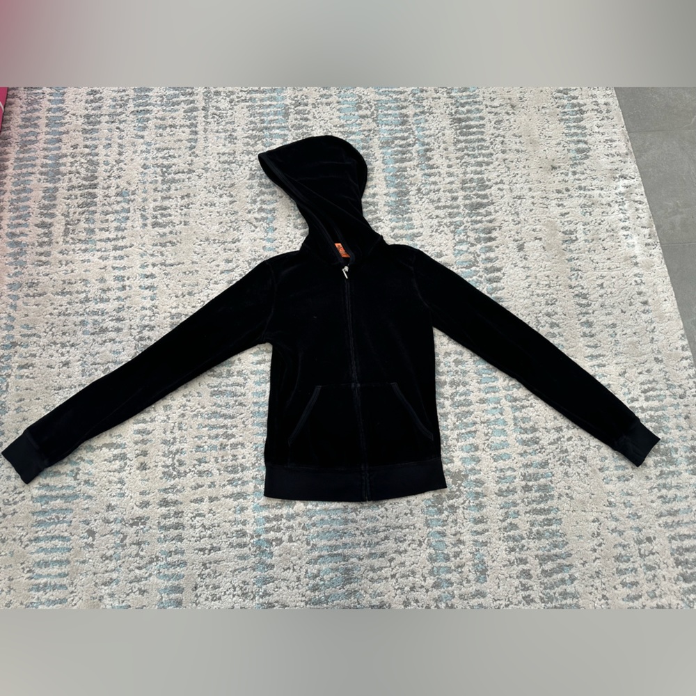 Juicy Couture Terry Track Jacket Black